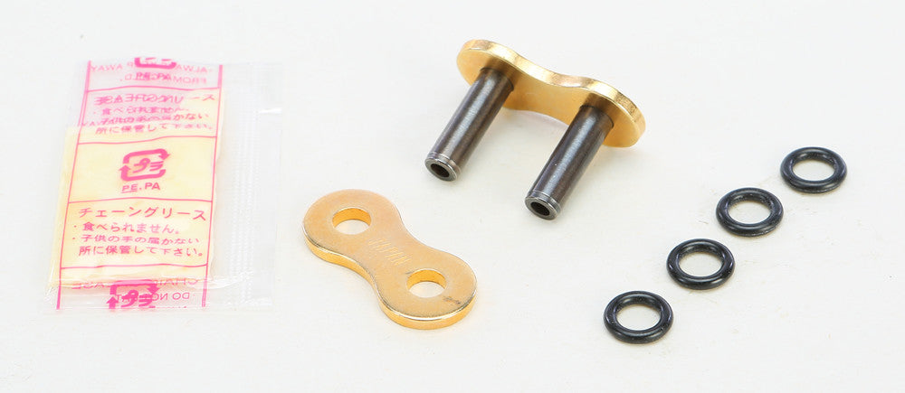 D.I.D SUPER STREET 520ZVMX RIVET MASTER LINK GOLD