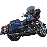 S&S Cycle 2-into-1 Lava Chrome Sidewinder® Exhaust System - Race Only