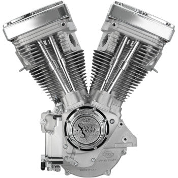 S&S Cycle V80 Long-Block Engine - Natural - Custom Chassis | Evolution Big Twin
