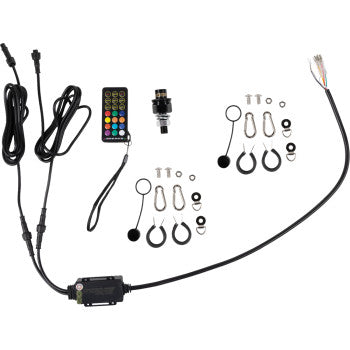 Moose Offroad Quick Disconnect Angel Whip Lights Quick Disconnect Whip Light - 4'