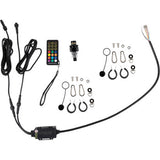 Moose Offroad Quick Disconnect Angel Whip Lights Quick Disconnect Whip Light - 4'