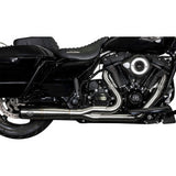 S&S Cycle 2-into-1 Diamondback Exhaust System - Stainless Steel - Race Only