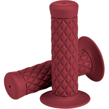 Biltwell Thruster Bar Grips - 7/8" - Oxblood