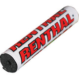 RENTHAL SX Crossbar Pad - 10" - White/Red