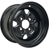 Moose Offroad Steel Wheel Steel Wheel - Black - 12x7 - 4/110 - 4+3