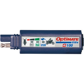 Tecmate OptiMate™ Single USB Charger - 2 Pin Connector - LED