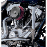 S&S Cycle Stealth Air Cleaner Cover - Bob Dish - Black