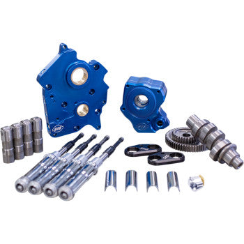S&S Cycle Cam Chest Kit for M8 - Chain Drive - Oil Cooled - 475 Cam - Black Pushrods