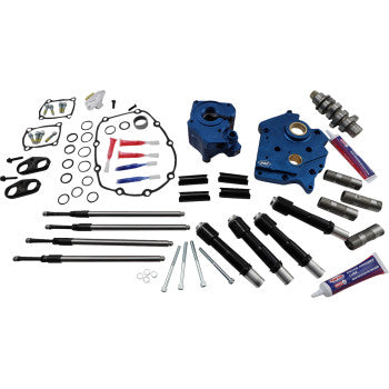 S&S Cycle Cam Chest Kit for M8 - Chain Drive - Water Cooled - 465 Cam - Black Pushrods - M8
