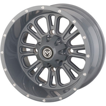 Wheel - 399X - Rear - Gray - 14x8 - 4/156 - 4+4