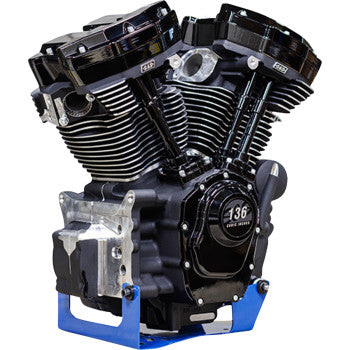 S&S Cycle MK136 Engine - 475G Camshaft - Oil Cooled - M8 Softail