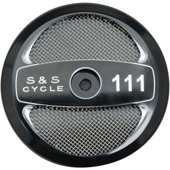S&S Cycle Stealth Air Cleaner Cover - Black - 111"
