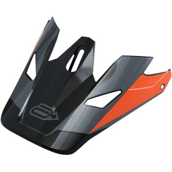 Arctiva Rise Summit Black/Orange Helmet Visor
