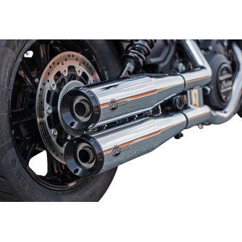 S&S Cycle Grand National Slip-On Mufflers - Chrome - Race Only