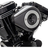 S&S Cycle Stealth Air Cleaner Cover - Mini Teardrop - Carbon Fiber