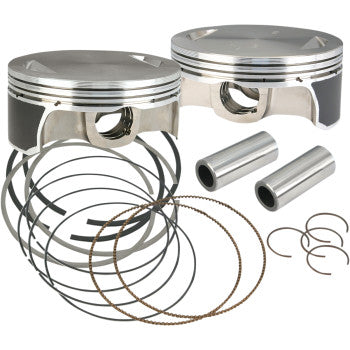 S&S Cycle Piston Kit for Hot Set Up Kit® - 4.125" +0.020" - 111"/117"/124" Engine