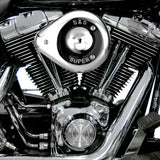 S&S Cycle Teardrop Air Cleaner Kit - Chrome