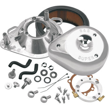 S&S Cycle Teardrop Air Cleaner Kit - Chrome