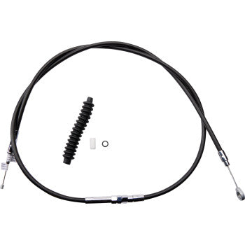 High-Efficiency Black Vinyl Clutch Cable