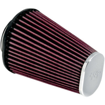 K & N Replacement Air Filter for Aircharger® Air Intake - Chrome