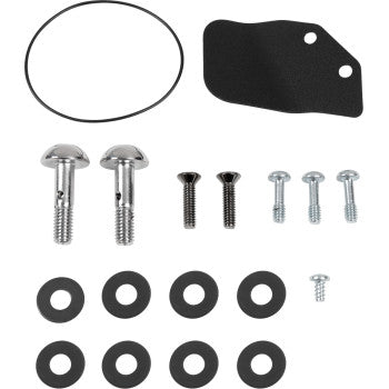 S&S Cycle Stealth Teardrop Air Cleaner Kit - M8 - Lava Chrome