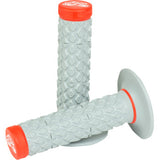 RENTHAL MX Soft/Firm Comfort Dual Grips - Soft/Firm - Red