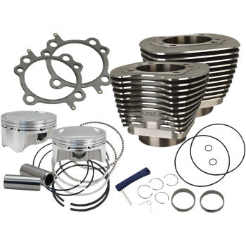 S&S Cycle Bolt-In Sidewinder® 4" Big Bore Kits - 100" - Black