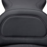 Saddlemen Seat - Explorer™ - Without Backrest - Stitched - Black - FLSTF '07-'17