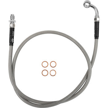 Moose Offroad Stainless Steel Braided Clutch Line Stainless Steel Braided Clutch Line - Gas Gas TXT