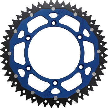 Moose Offroad Dual Sprocket Dual Sprocket - 52 Tooth - Blue - Yamaha