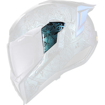Icon Ultraflite™ Helmet Side Plates Opal Mandala