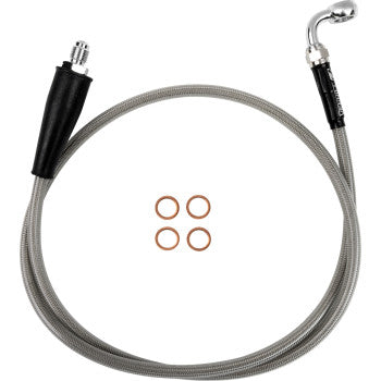 Moose Offroad Stainless Steel Braided Clutch Line Stainless Steel Braided Clutch Line - KTM