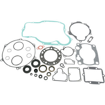Moose Offroad Complete Gasket and Oil Seal Kit Motor Gasket Kit with Oil Seal - Kawasaki