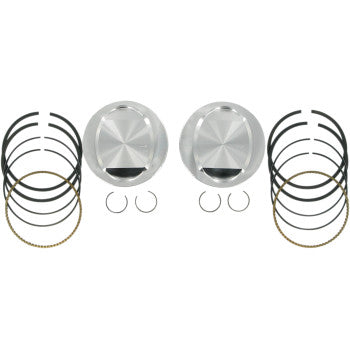 S&S Cycle Piston Kit - For 95" Big Bore Kit - 3.875" - +0.005"