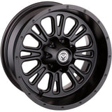 Moose Offroad 399X Wheel - Rear - Black - 12x8 - 4/136 - 4+4