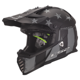 LS2 BATTLE SCAR - MATTE TONAL GRAY/BLACK - Gate Youth Helmet