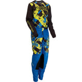 Moose Offroad Youth Agroid Pants Youth Agroid Pants - Blue/Hi Vis