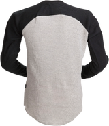 Waffle Long-Sleeve Knit Shirt