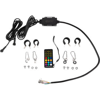 Moose Offroad Chase Whip Light Whip Light Chase - 3' - RGB - Bluetooth