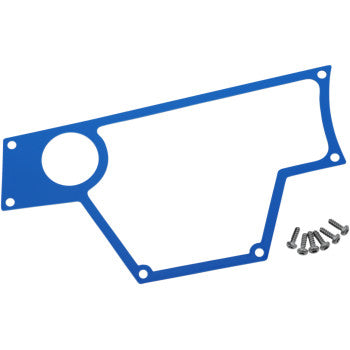 Moose Offroad Dash Plate for RZR Dash Plate - Large - Left - Blue -