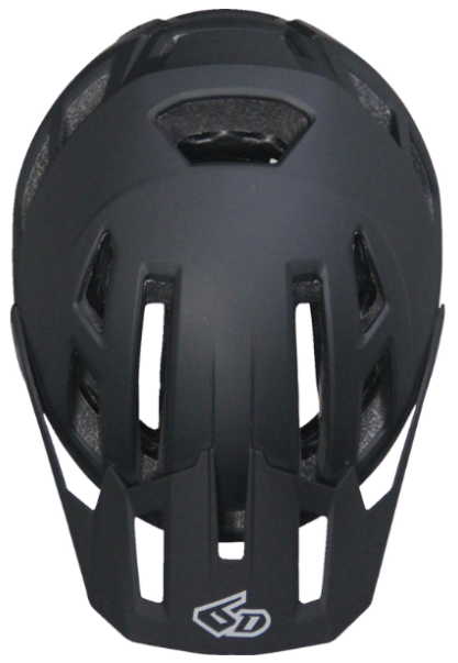 6D ATB-2T Helmet - Ascent - Black Matte