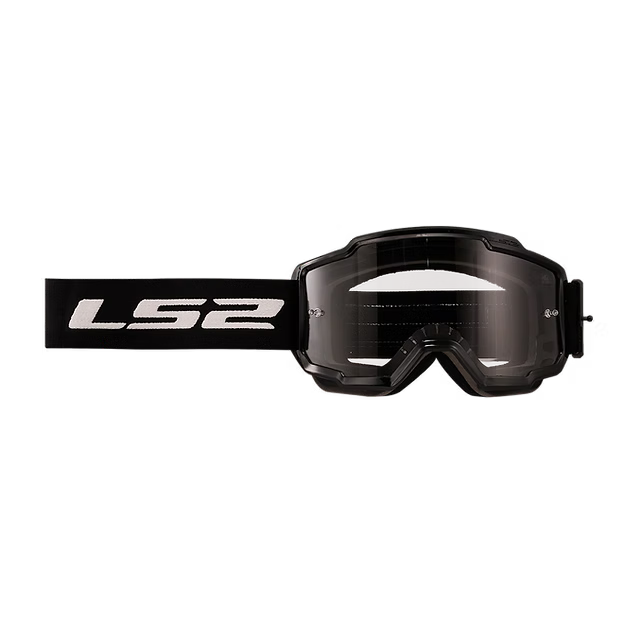 LS2 BLACK - Charger Goggles