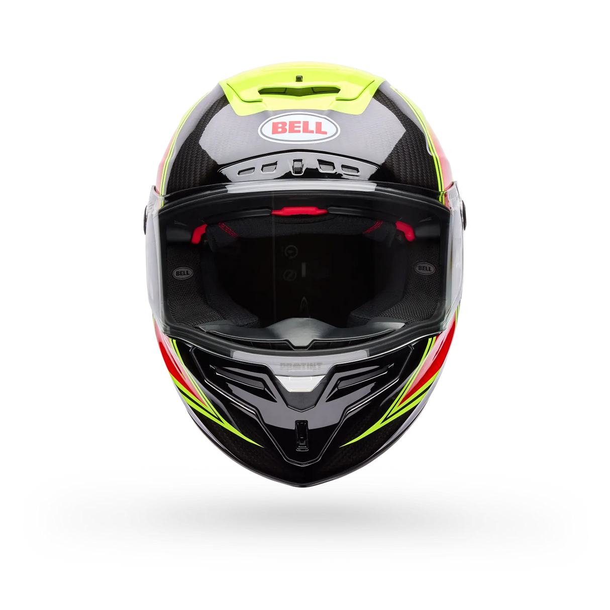 Bell Race Star DLX Flex Yellow Grid Helmet