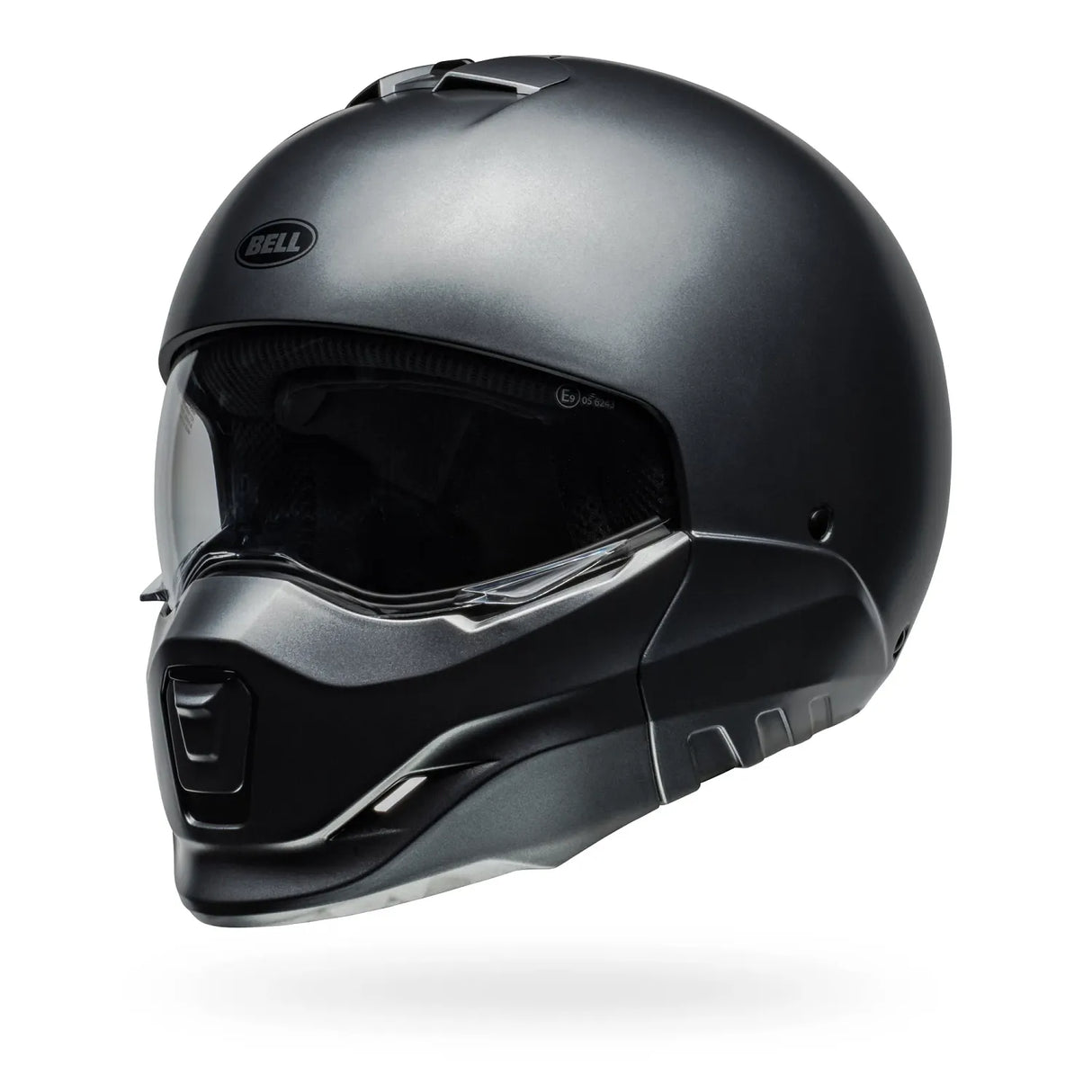 Bell Broozer Satin Starship Gray Helmet