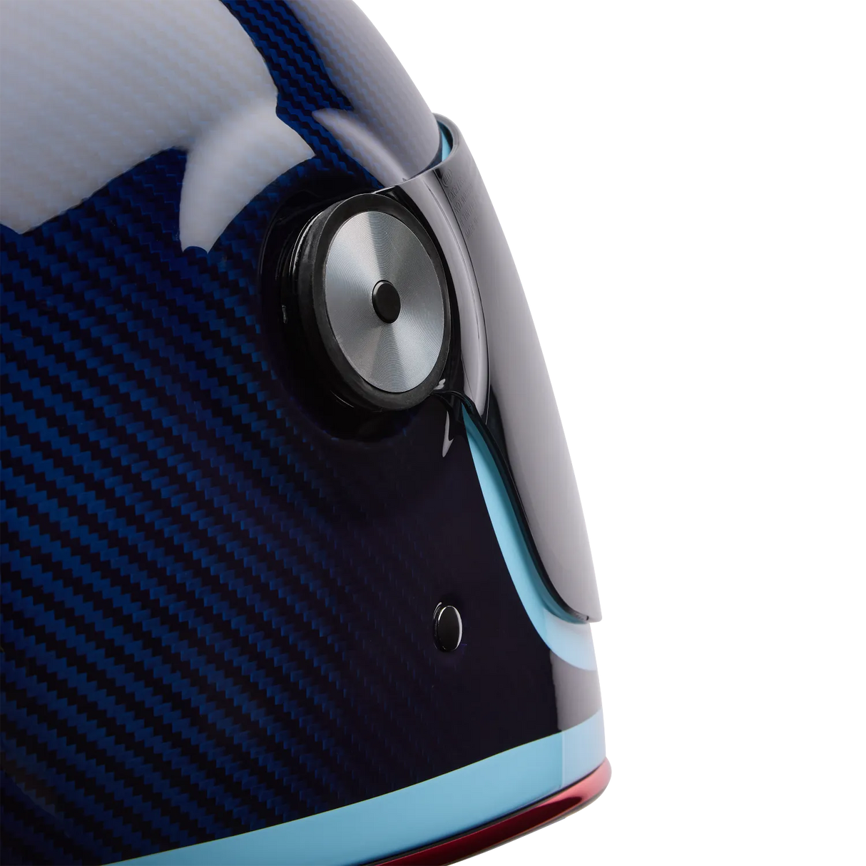 Bell Bullitt GT Carbon Blue Helmet