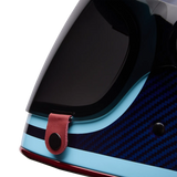 Bell Bullitt GT Carbon Blue Helmet