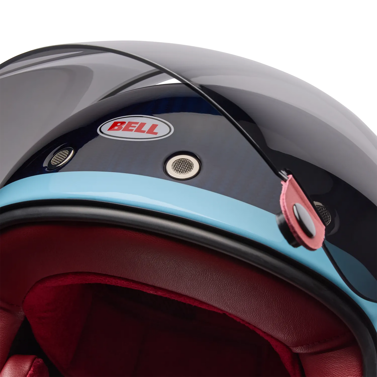 Bell Bullitt GT Carbon Blue Helmet
