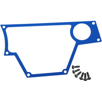 Moose Offroad Dash Plate for RZR Dash Plate - Large - Right - Blue