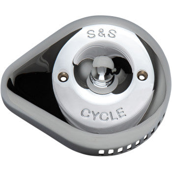 S&S Cycle Stealth Air Cleaner Cover - Slasher - Chrome