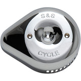 S&S Cycle Stealth Air Cleaner Cover - Slasher - Chrome